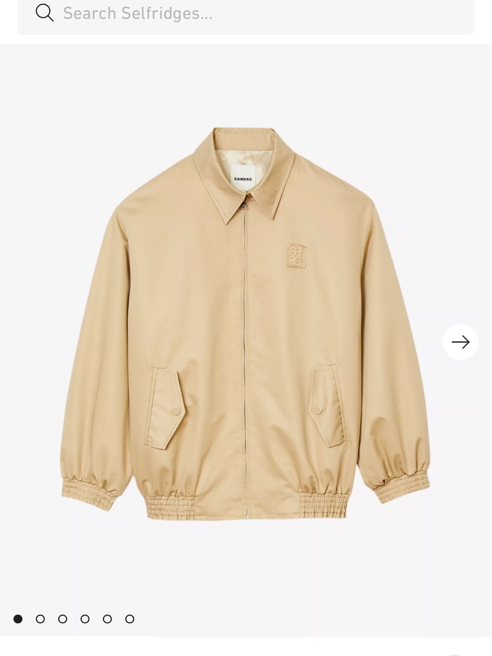 Sandro women’s Beige jacket